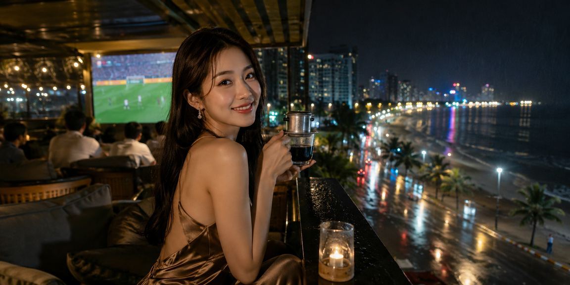 Người dùng tại Nha Trang xem kèo bóng đá và đặt cược trực tuyến bên tách cà phê